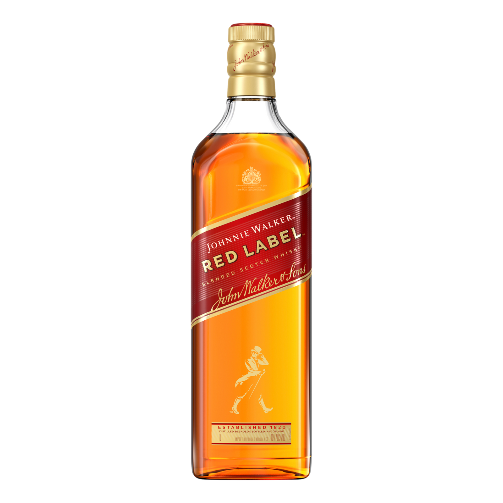 Johnnie Walker Red Label Blended Scotch Whisky 1L