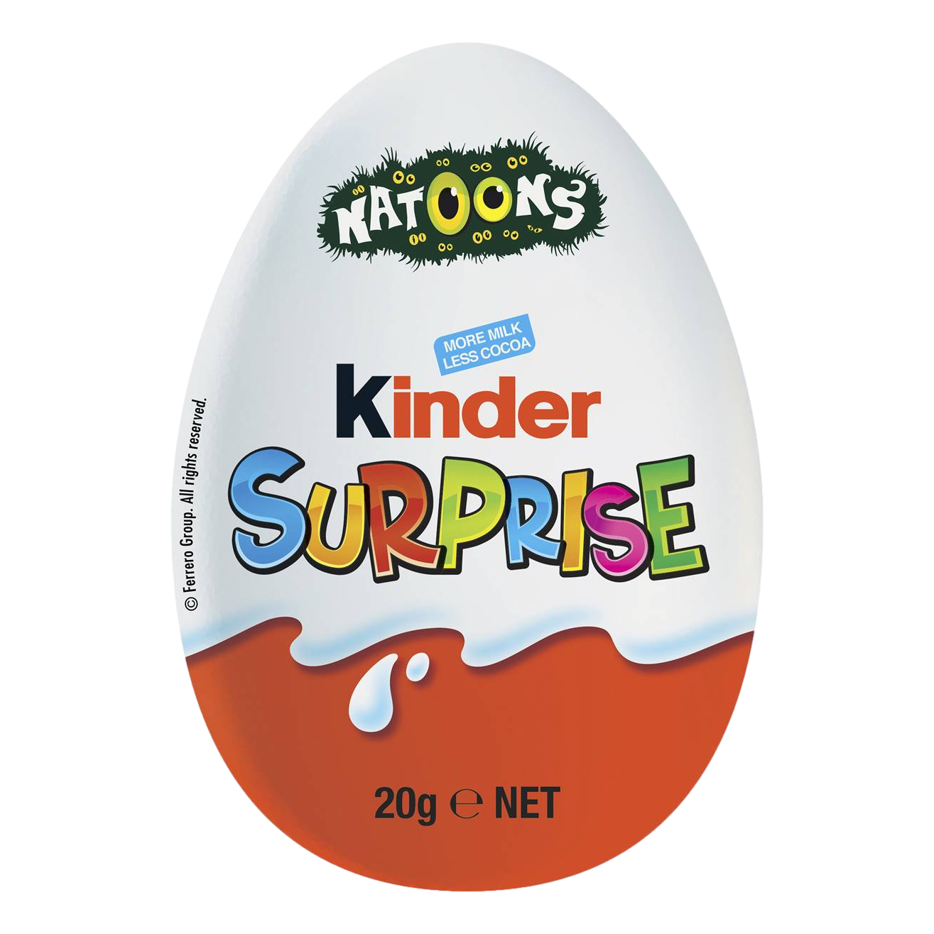 Kinder Surprise Chocolate Egg 20g
