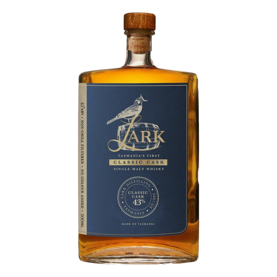 LARK CLASSIC CASK シングルモルトウイスキー 500ml Lark Classic Cask Single Malt Australian Whisky 500mL