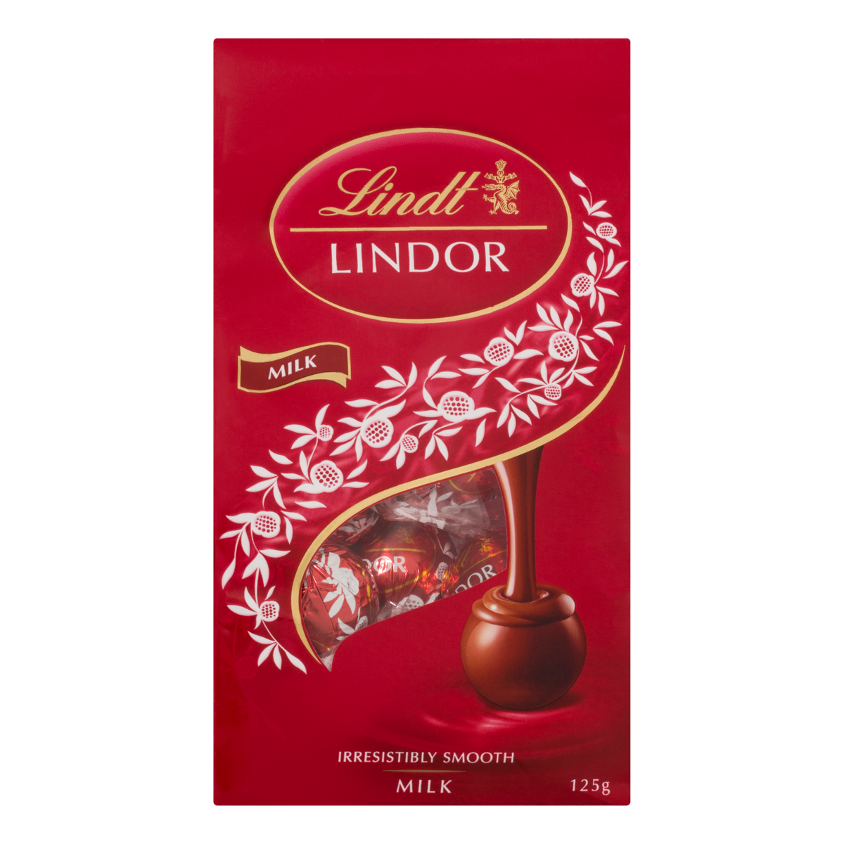 Lindt Lindor Bag Milk Chocolate Balls 125g