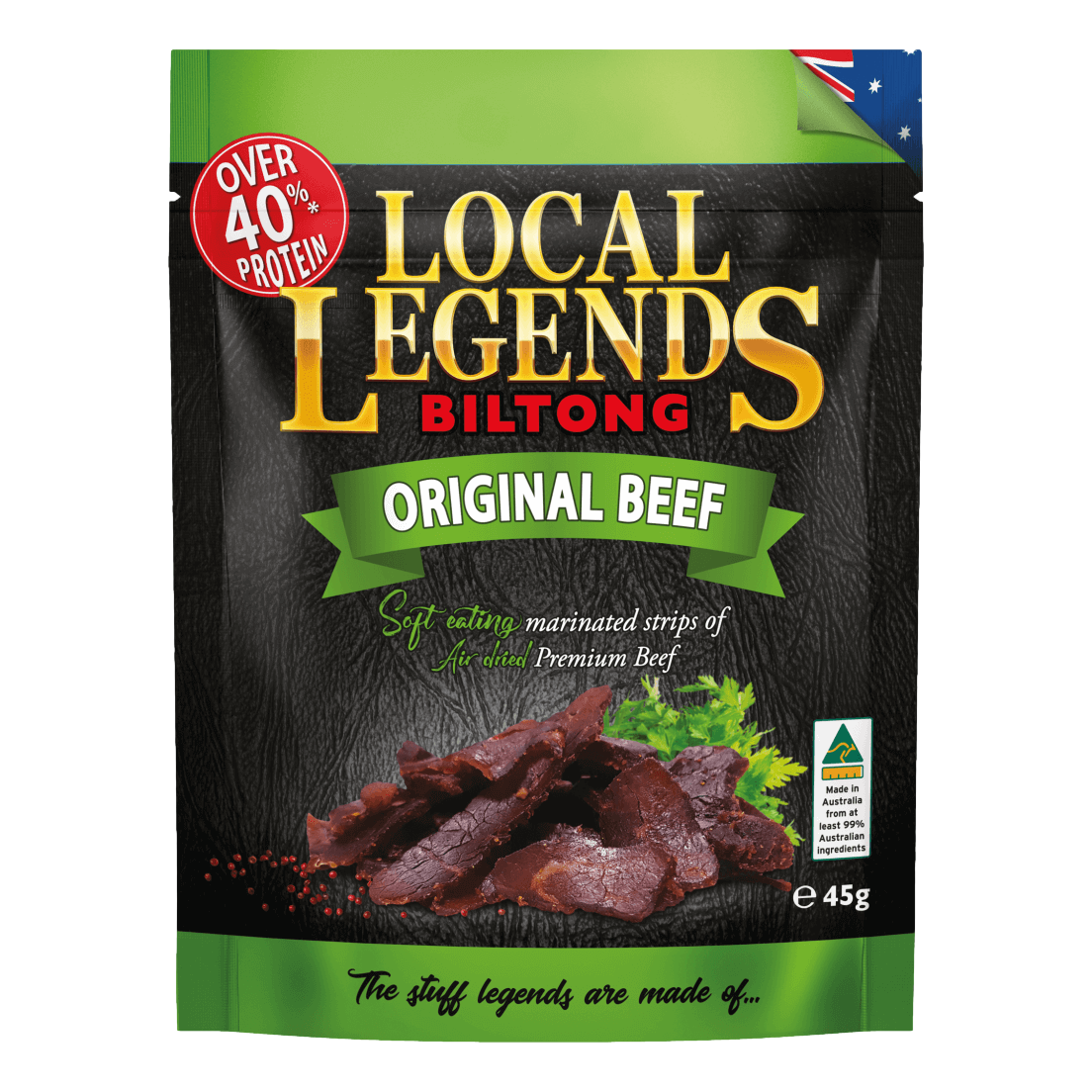Local Legends Biltong Original Beef 45g