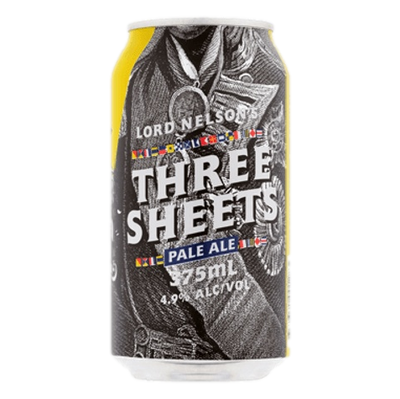 Lord Nelson Three Sheets Pale Ale 375ml Can Single