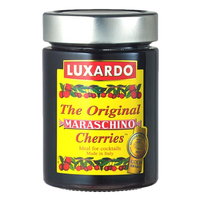 Luxardo Maraschino Cocktail Cherries in Syrup 400g Jar - 3 Pack
