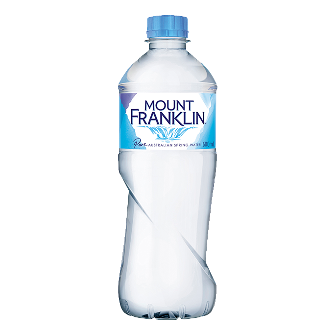 Mount Franklin Spring Water 600ml Bottle Single