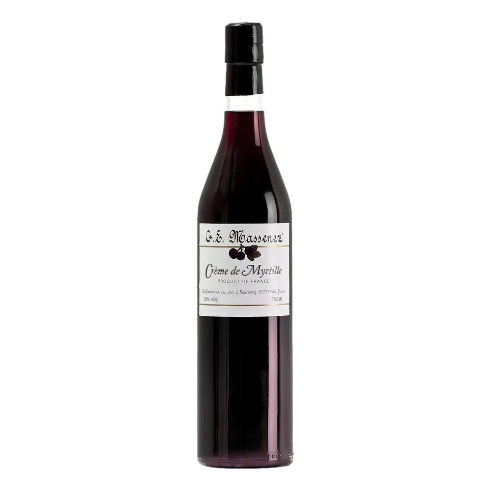 Massenez Creme de Myrtille Blueberry Liqueur 700ml