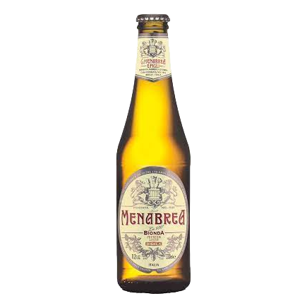 Menabrea Birra Bionda Lager 330ml Bottle Single