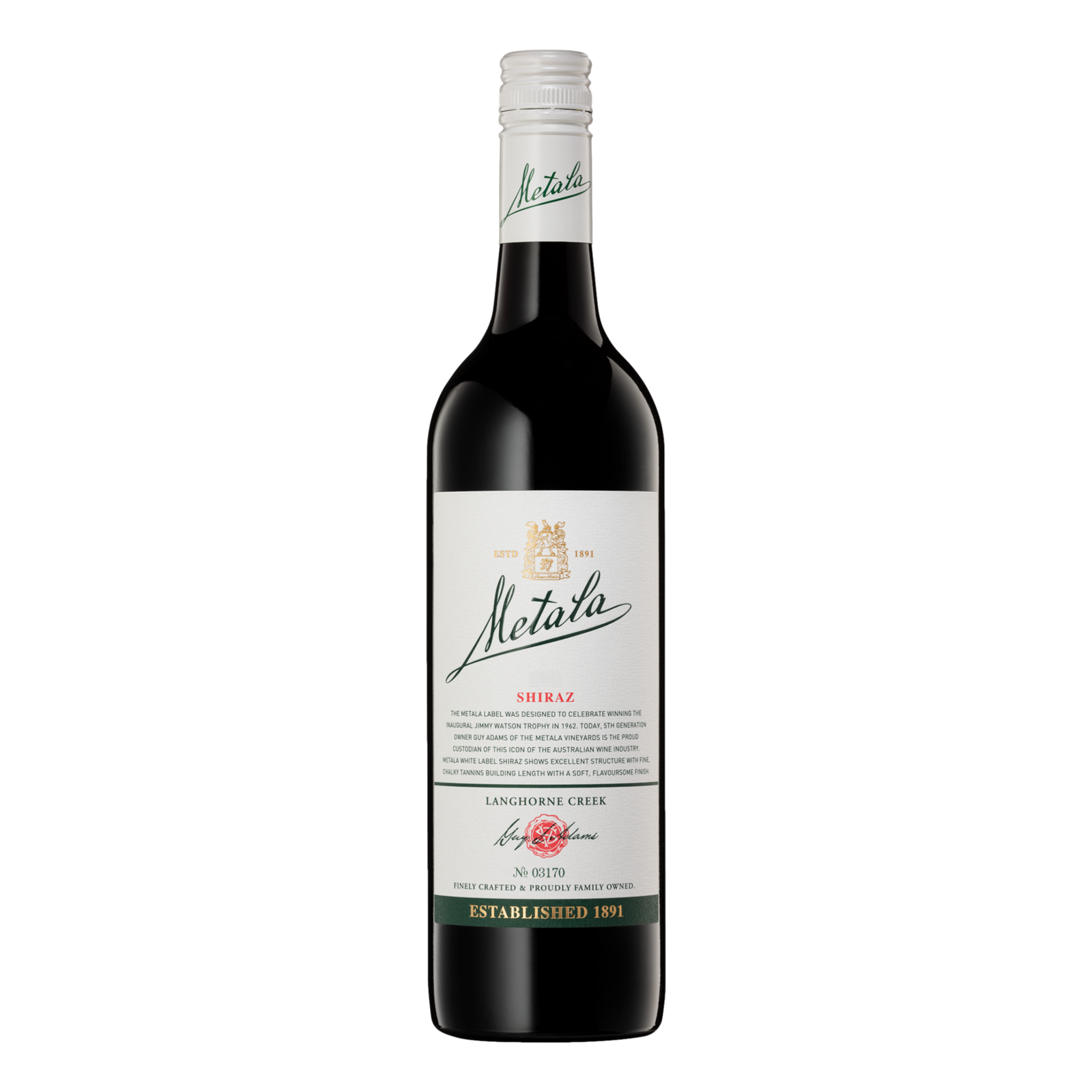 Metala White Label Shiraz