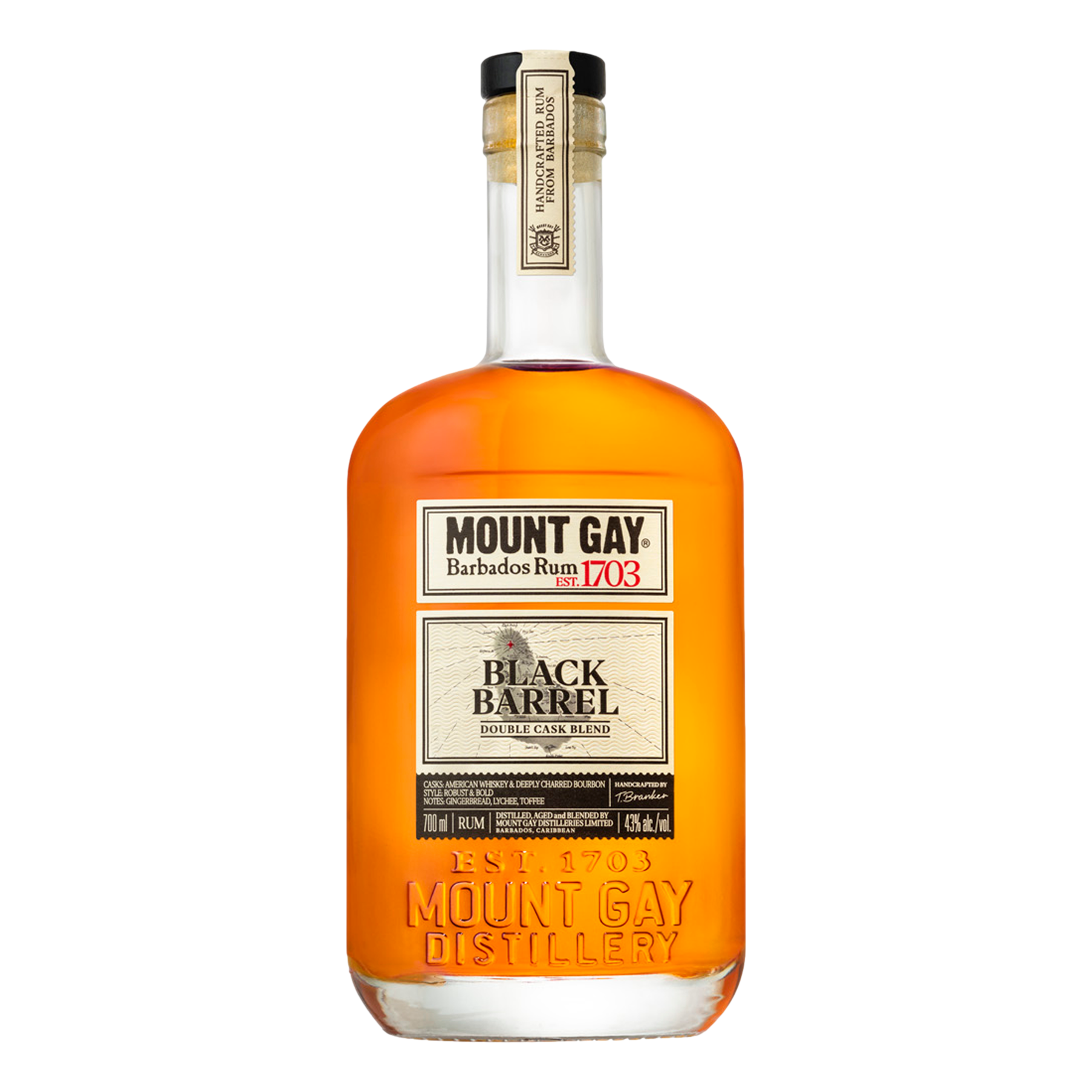 Mount Gay Black Barrel Rum 700ml