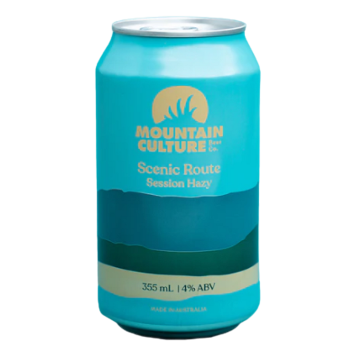 Mountain Culture Scenic Route Session Hazy Pale Ale 355ml Can 4 Pack