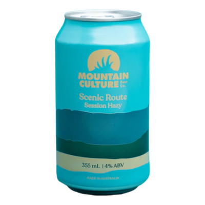 Mountain Culture Scenic Route Session Hazy Pale Ale 355ml Can Case of 16