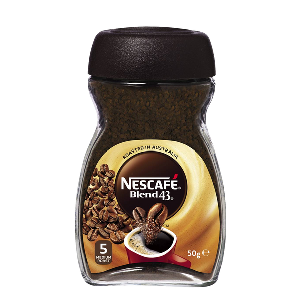 Nescafe Blend 43 Medium Roast 50g - Camperdown Cellars