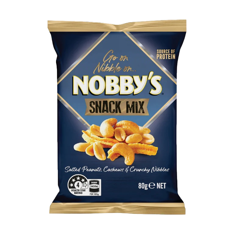 Nobby's Snack Mix Nuts & Nibbles 80g