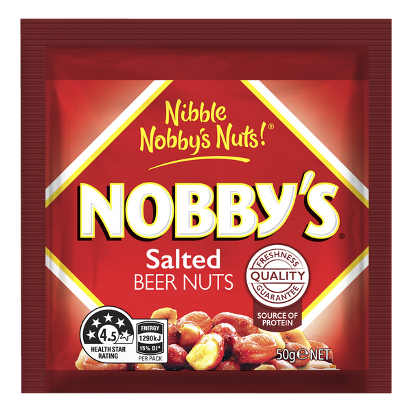 Nobby's Salted Beer Nuts 50g - Camperdown Cellars