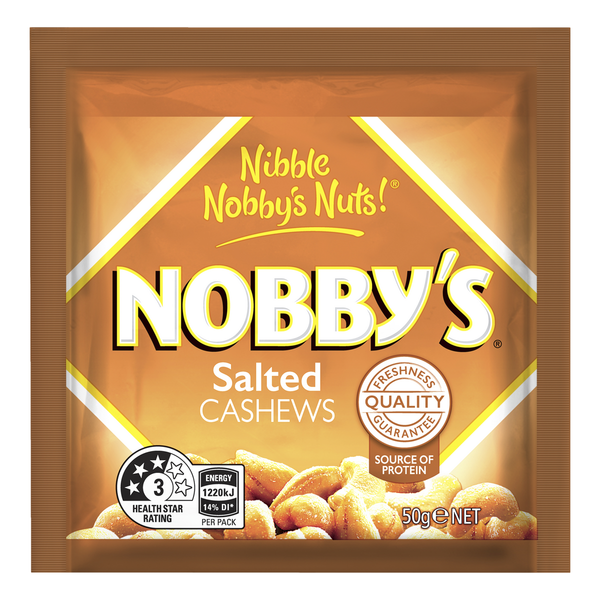 Nobby's Salted Cashews 50g