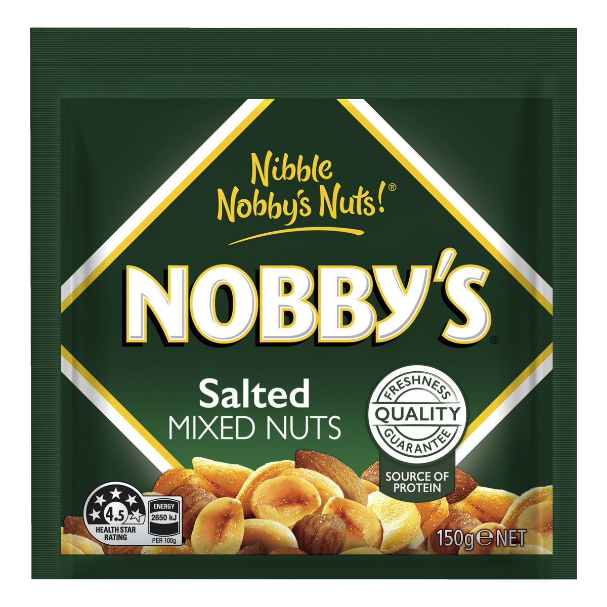 Nobby's Salted Nuts Mixed 150g