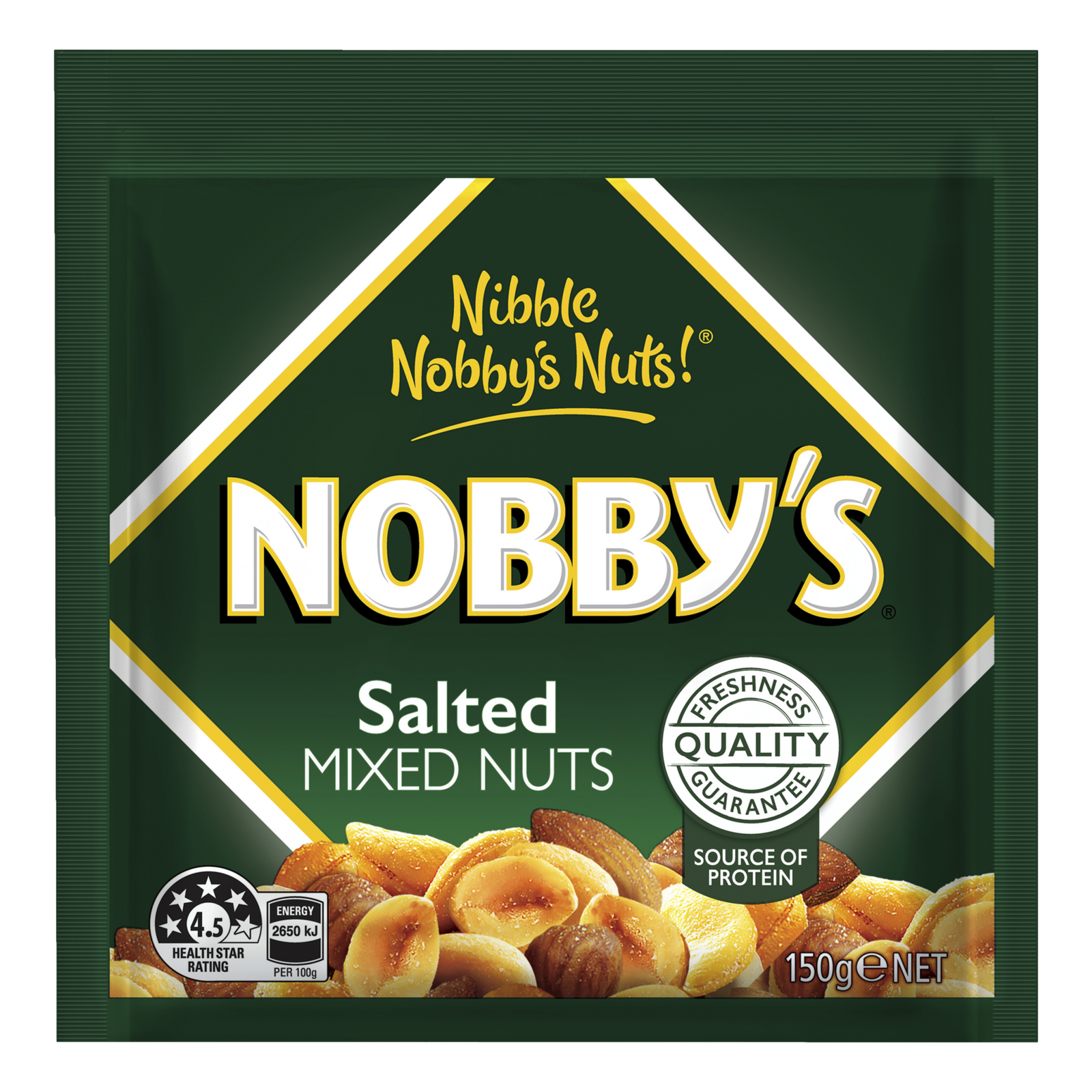 Nobby's Salted Nuts Mixed 150g
