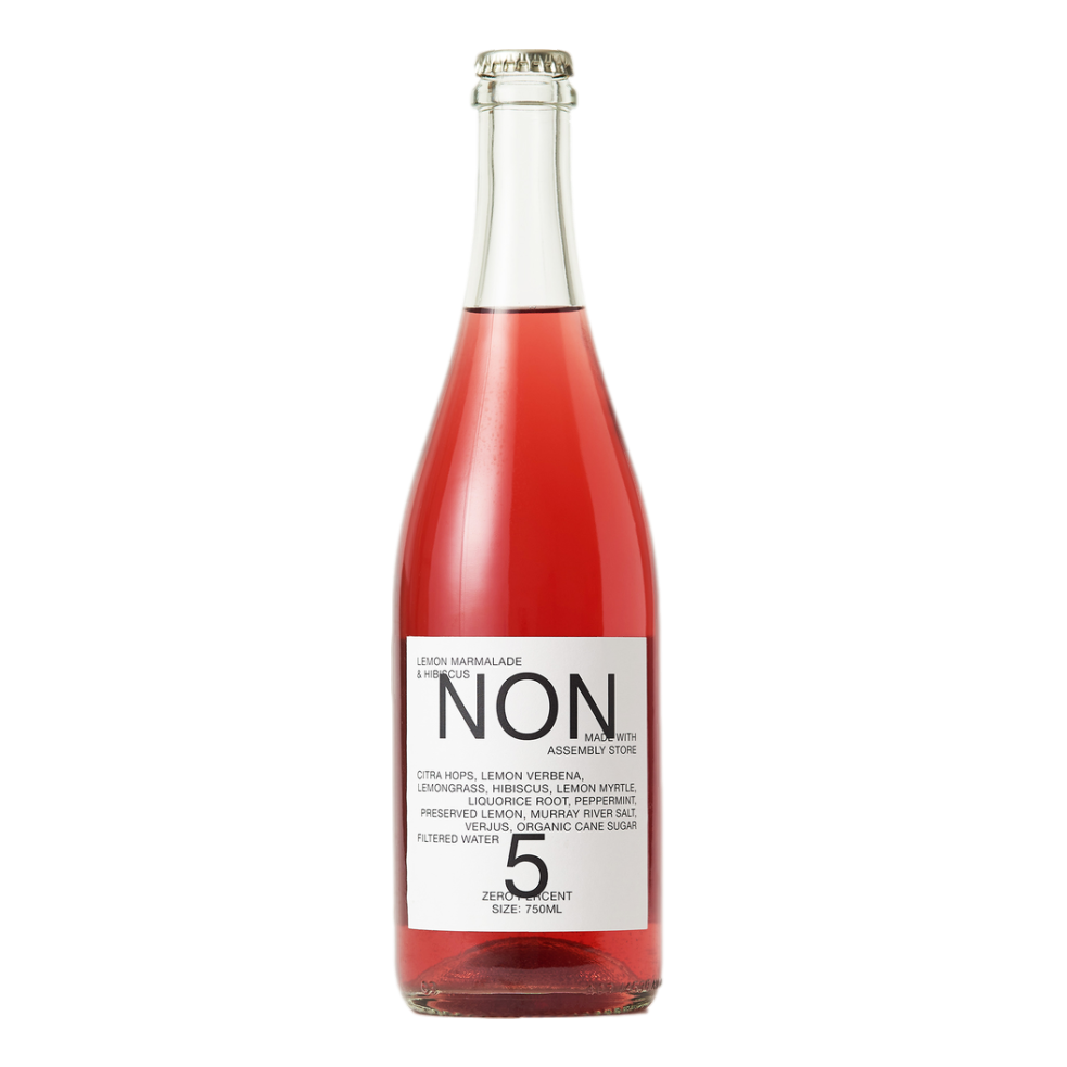 NON 5 Lemon Marmalade & Hibiscus Non-Alcoholic Wine