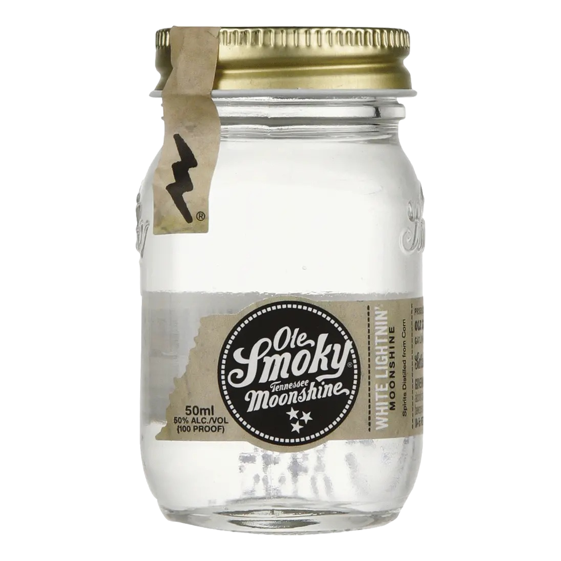Ole Smoky White Lightnin' Moonshine 50ml