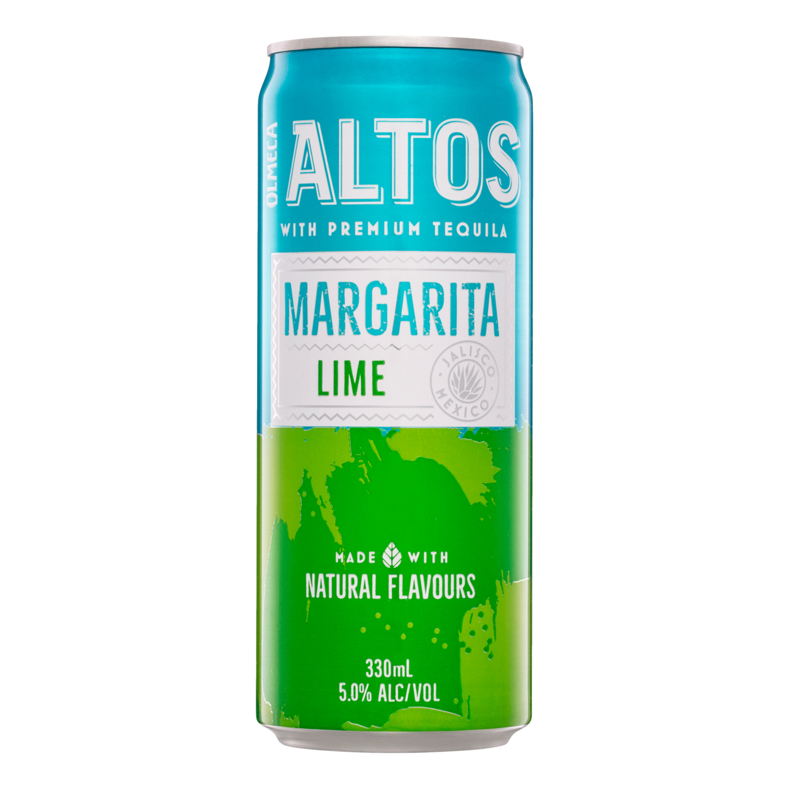 Olmeca Altos Lime Margarita 330ml Can Single