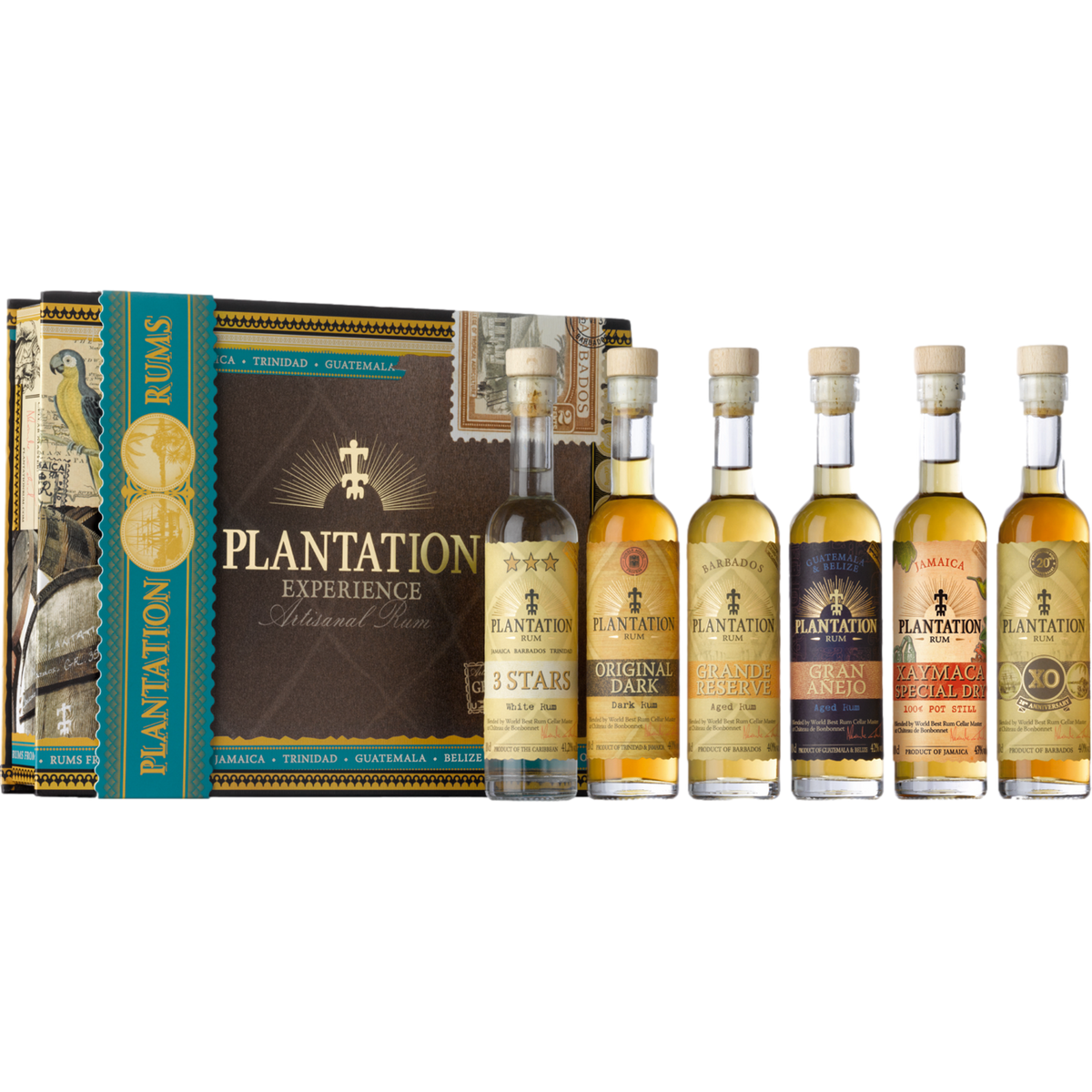 Plantation Rum Experience Set 100ml 6 Pack