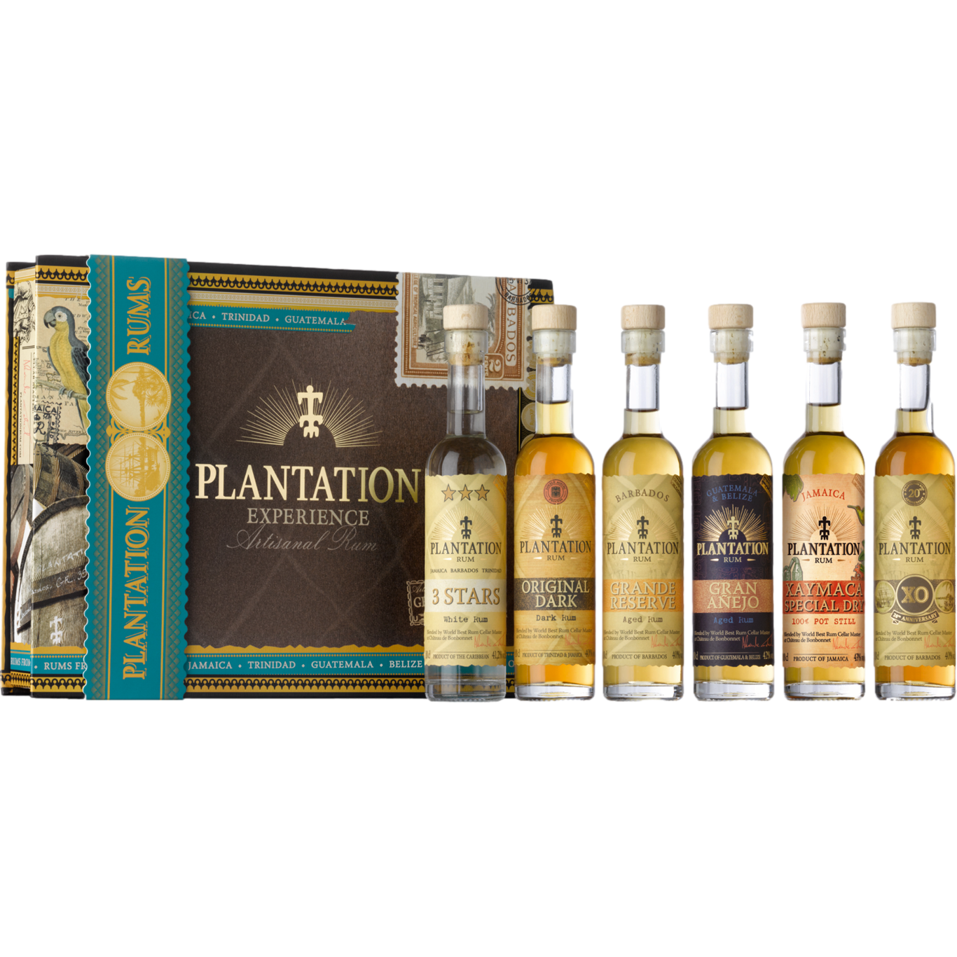 Plantation Rum Experience Set 100ml 6 Pack