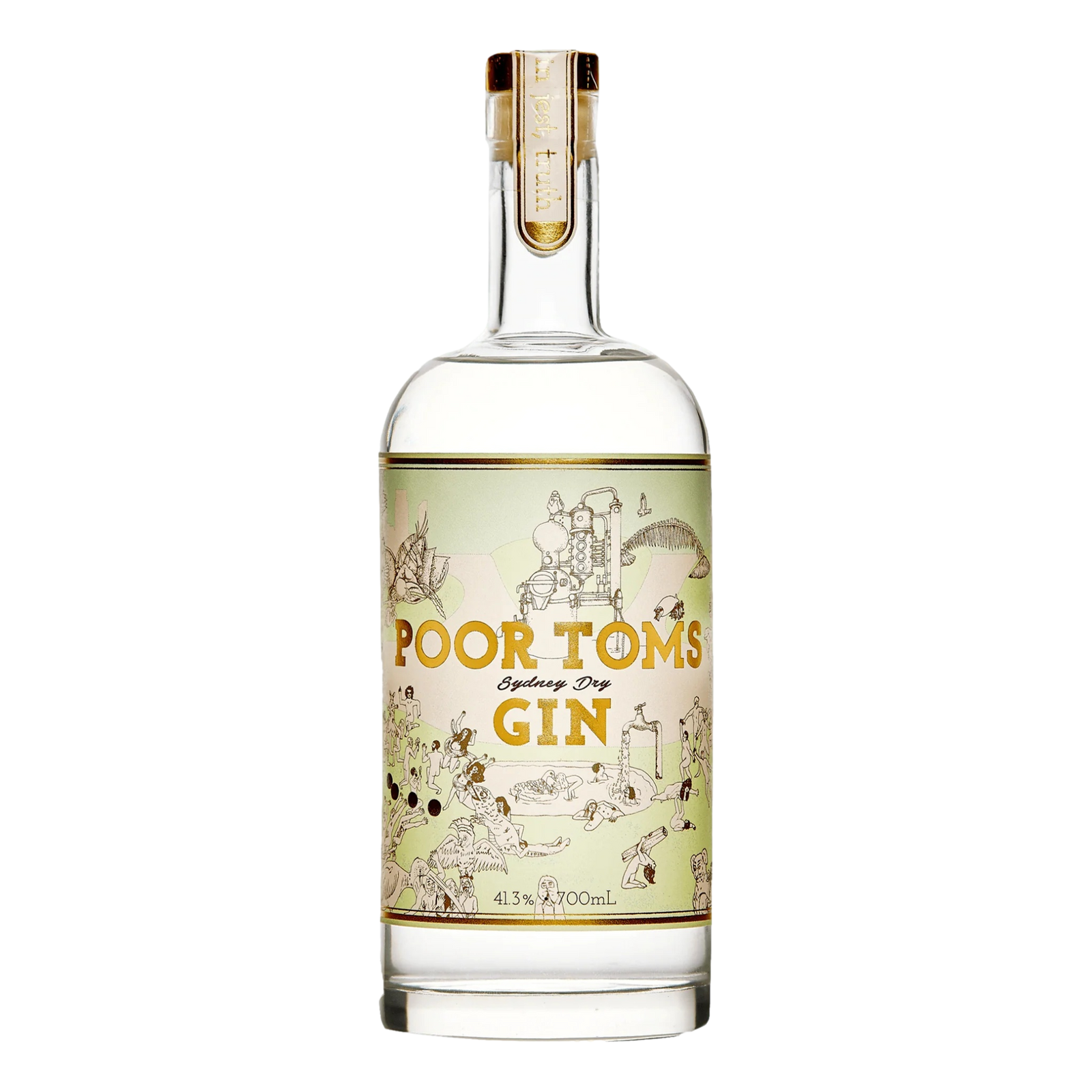 Poor Toms Sydney Dry Gin 700ml