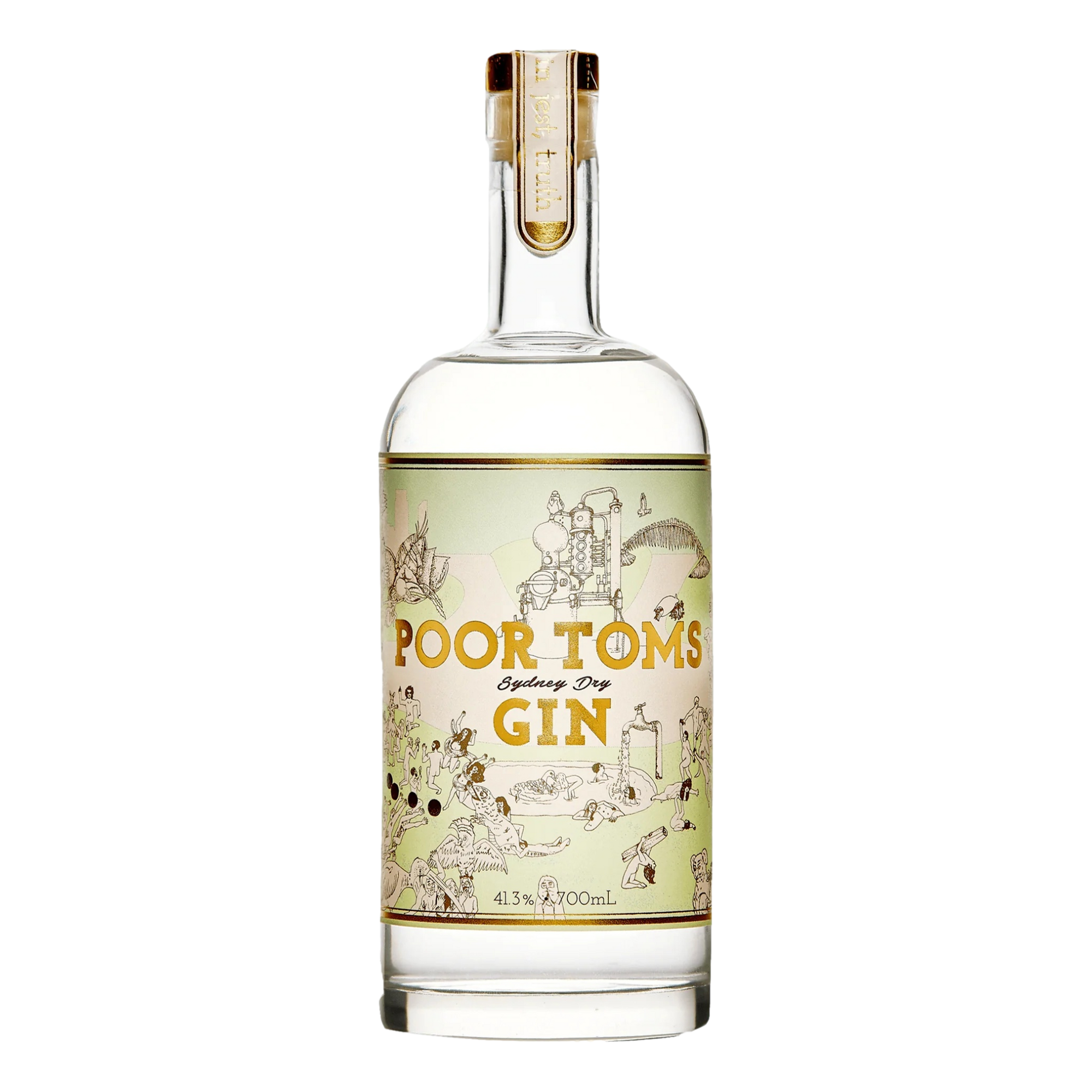 Poor Toms Sydney Dry Gin 700ml