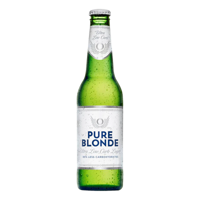 Pure Blonde Ultra Low Carb Lager 355ml Bottle Case of 24