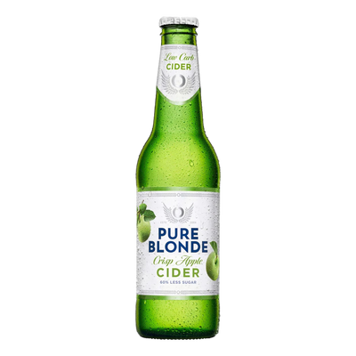 Pure Blonde Crisp Apple Cider 355ml Bottle 6 Pack