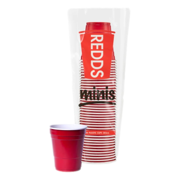 REDDS Red Cup Minis 285ml 40 Pack