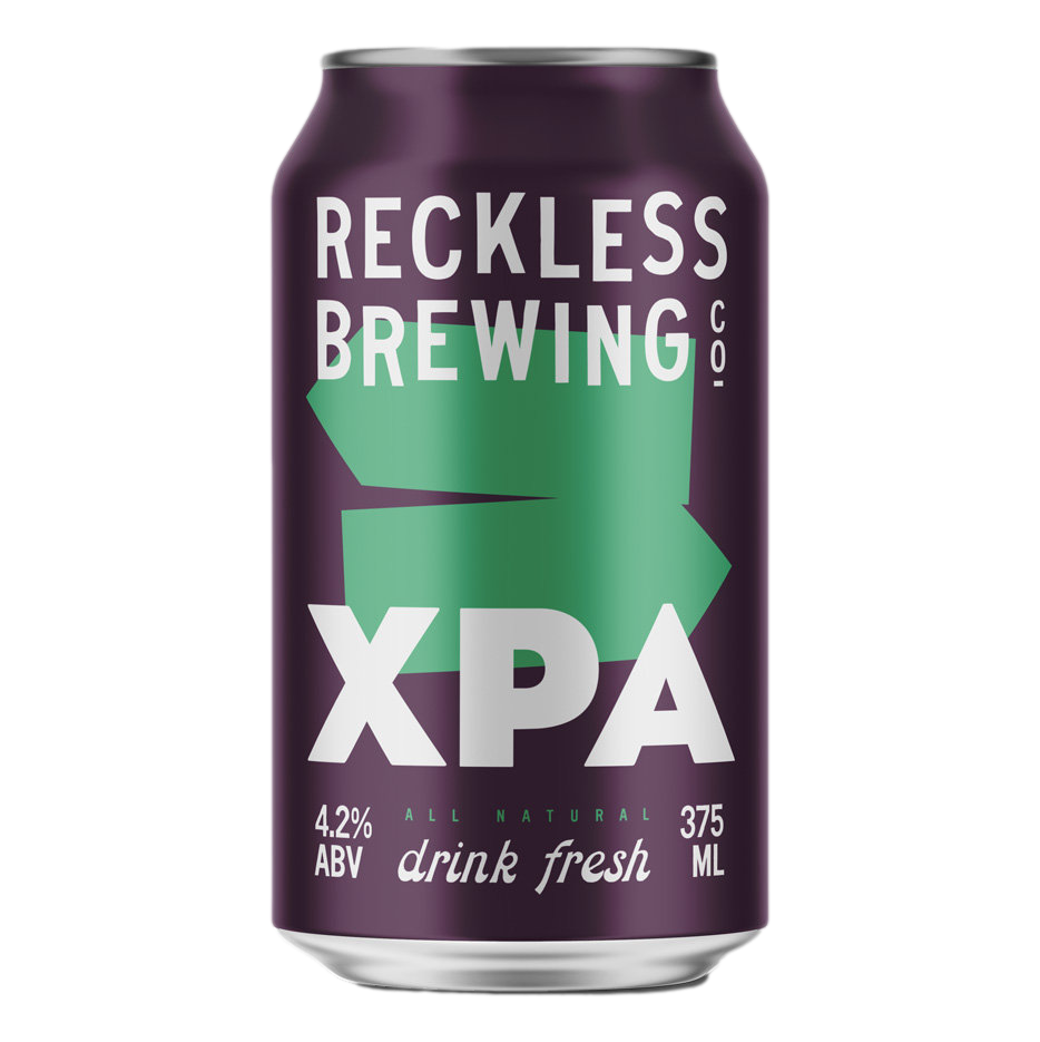Reckless Brewing XPA 375ml Can Case of 24