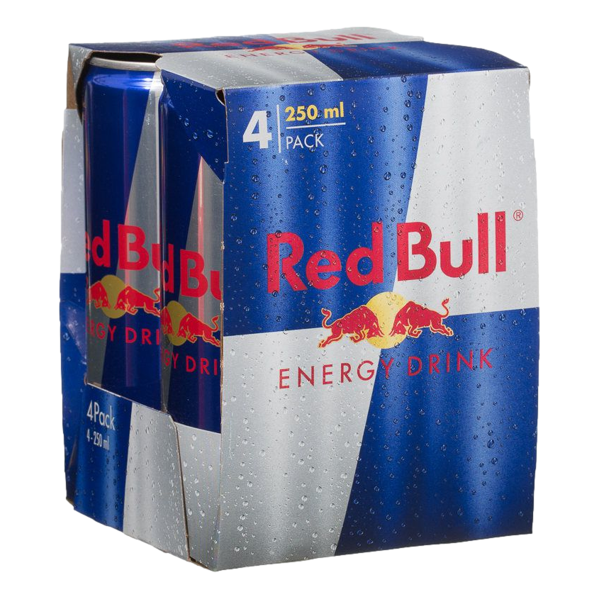Red Bull Energy Drink 250ml Can 4 Pack