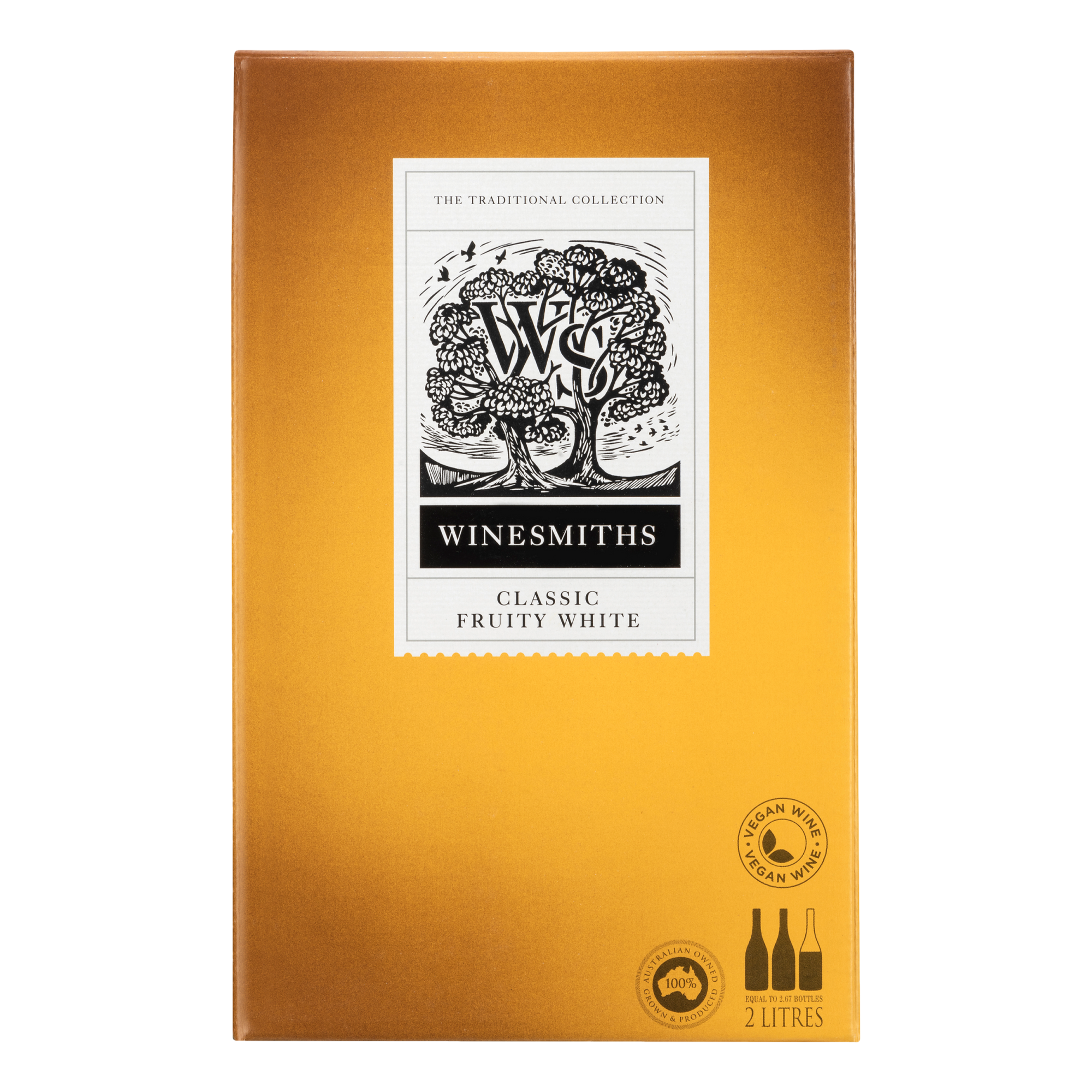 Winesmiths Traditional Classic Fruity White Cask 2L