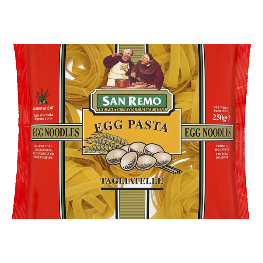 San Remo Egg Pasta Tagliatelle 250g
