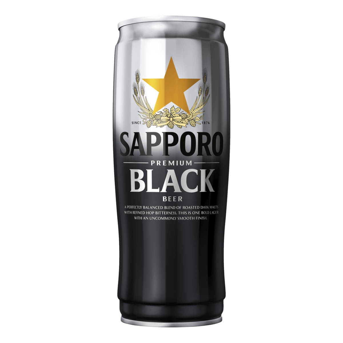 Sapporo Premium Black Dark Lager 650ml Can Case of 12