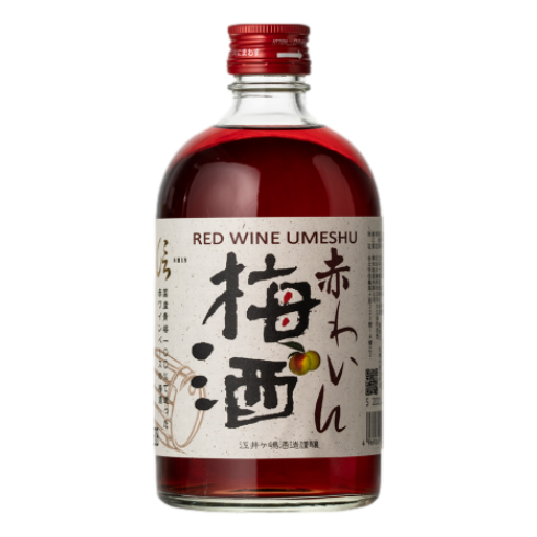 Shin Red Wine Umeshu 500ml
