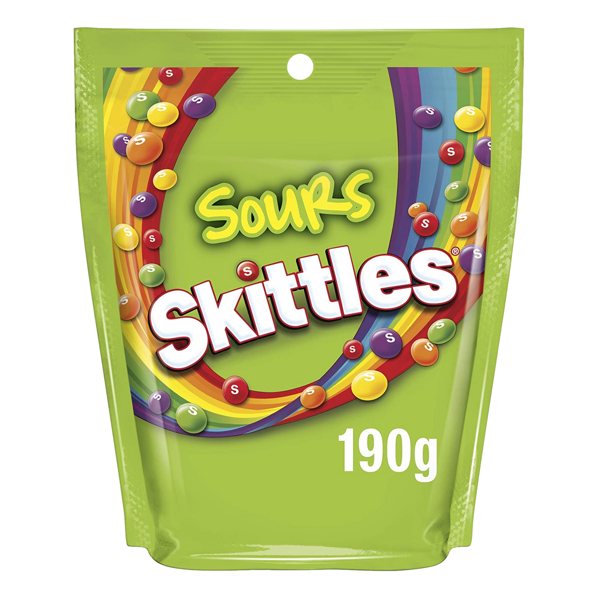 Skittles Sours Chewy Lolly Bag 190g