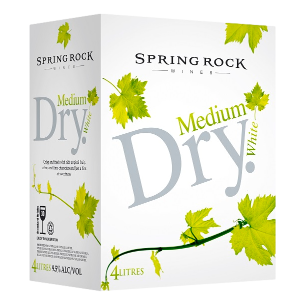 Spring Rock Medium Dry White Cask 4L