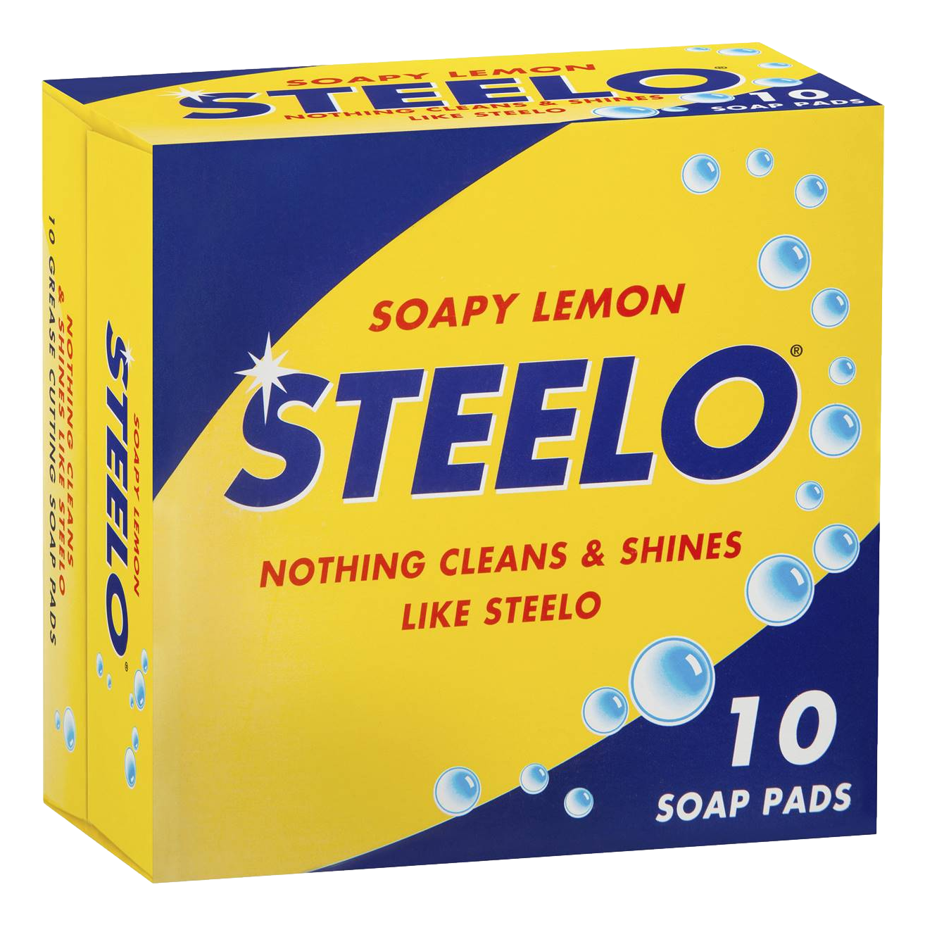 Steelo Soapy Lemon Soap Pads 10 Pack