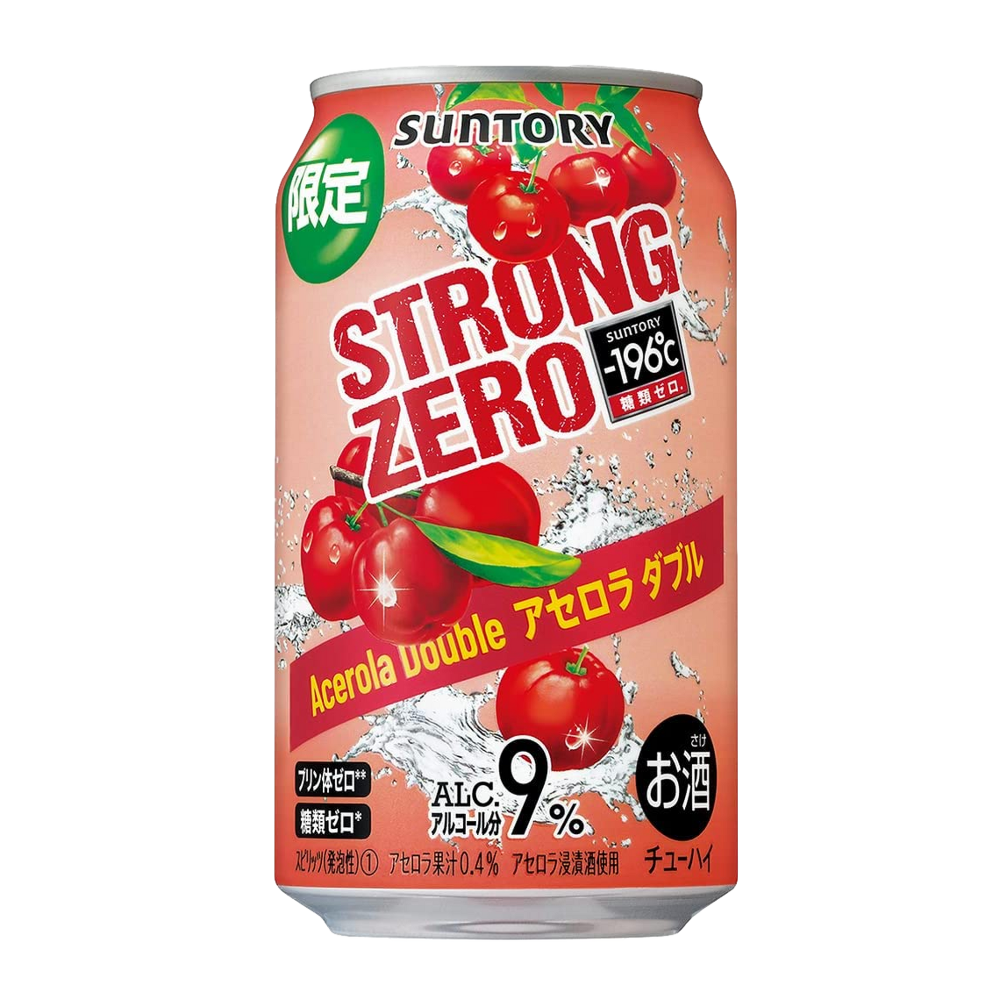 Suntory Strong Zero Acerola Double 9% 350ml Can Single