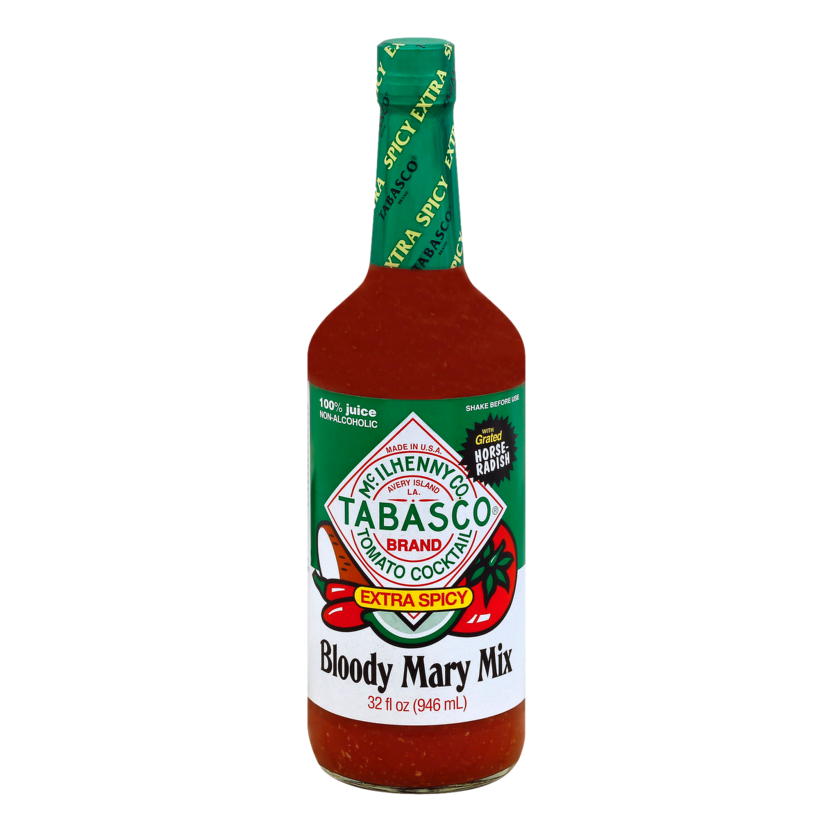 McIlhenny Tabasco Bloody Mary Mix Extra Spicy 946ml