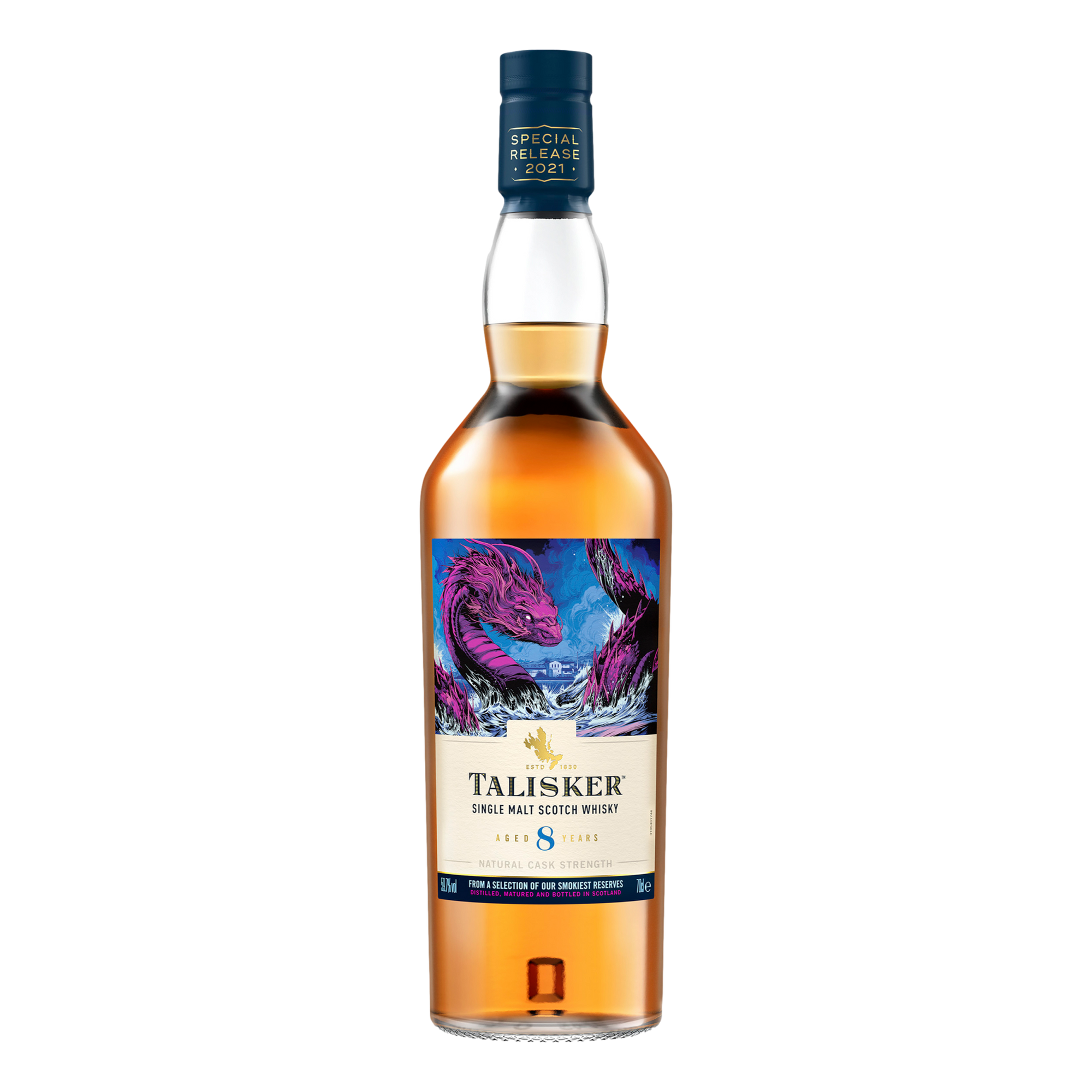 Talisker Single Malt Scotch Whisky 8YO 700ml - 2021 Release