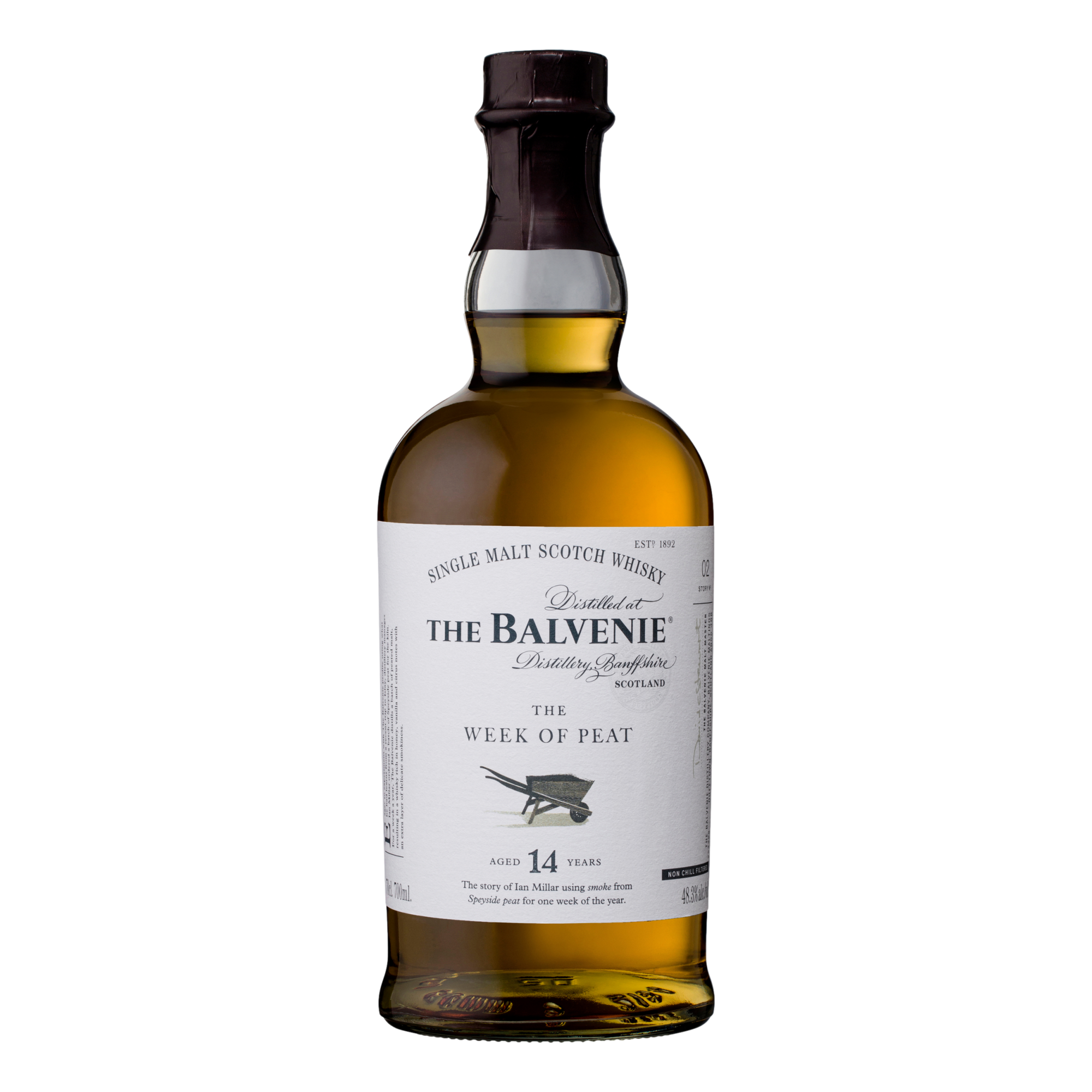The Balvenie The Week of Peat Single Malt Scotch Whisky 14YO 700ml
