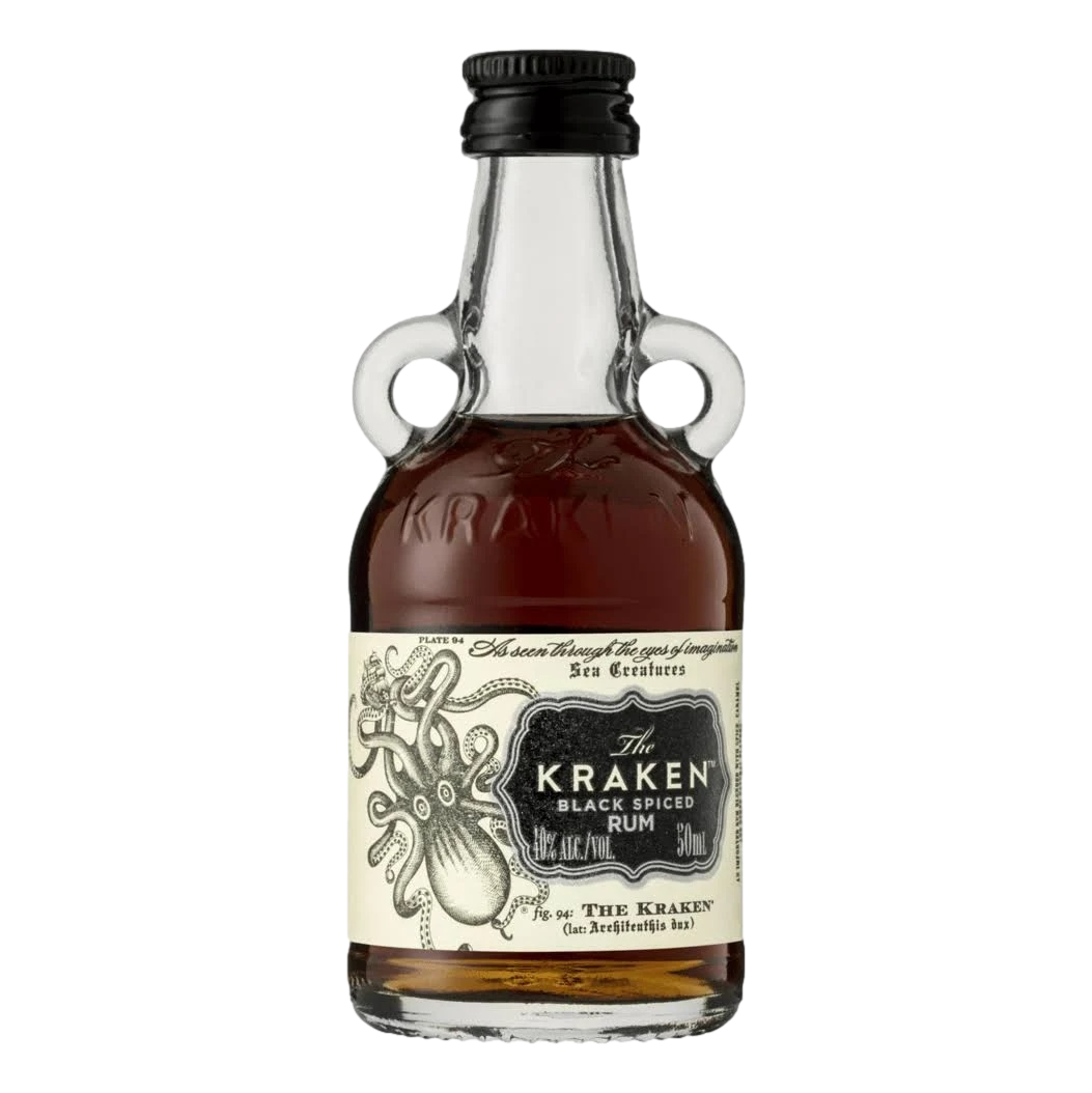 The Kraken Black Spiced Rum Mini 50ml