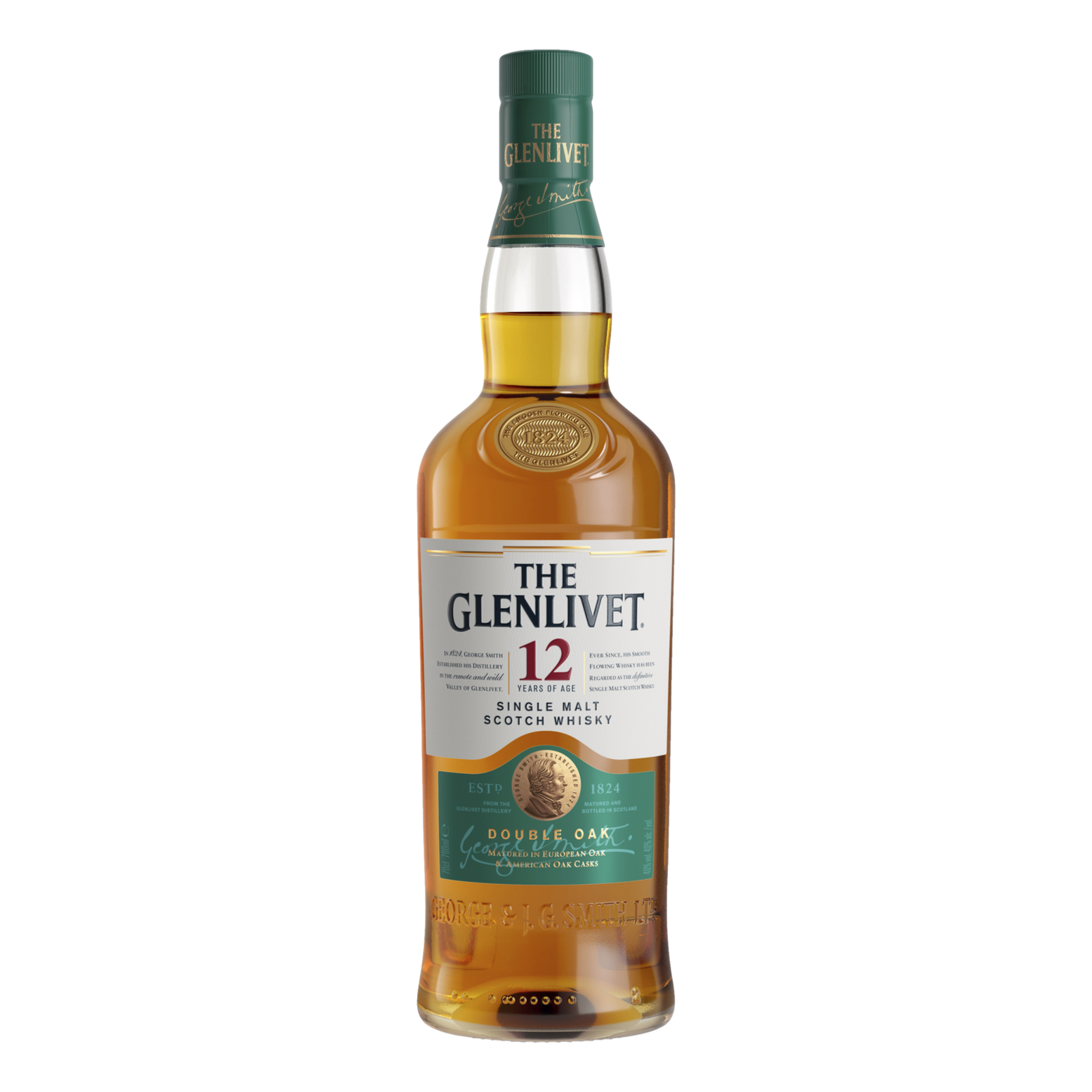 The Glenlivet Double Oak Single Malt Scotch Whisky 12YO 700ml