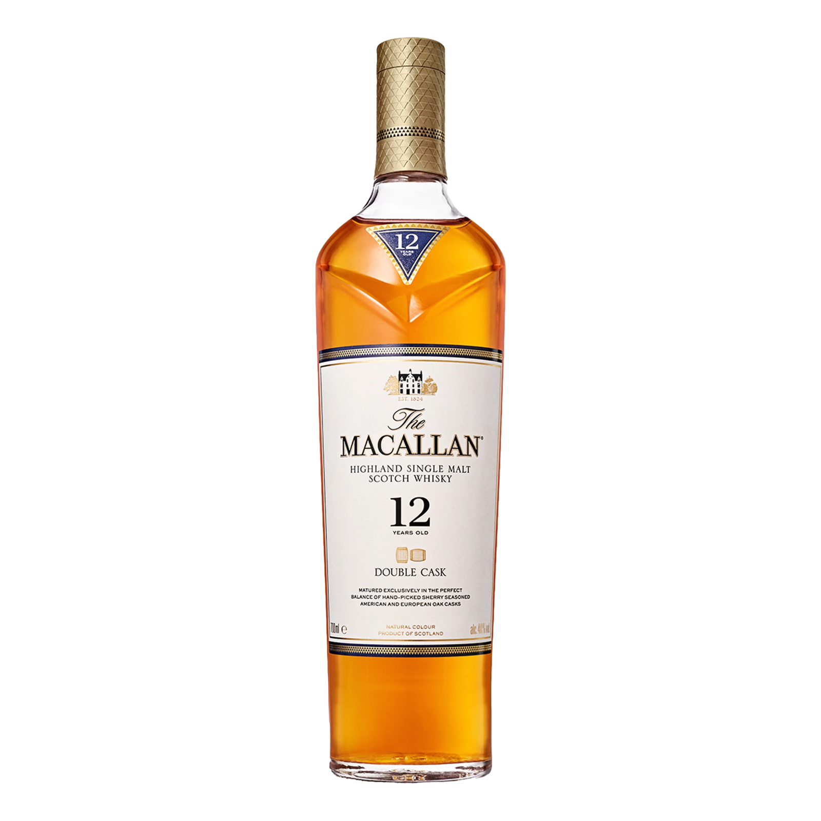The Macallan Double Cask Scotch Whisky 12YO 700ml - Camperdown Cellars