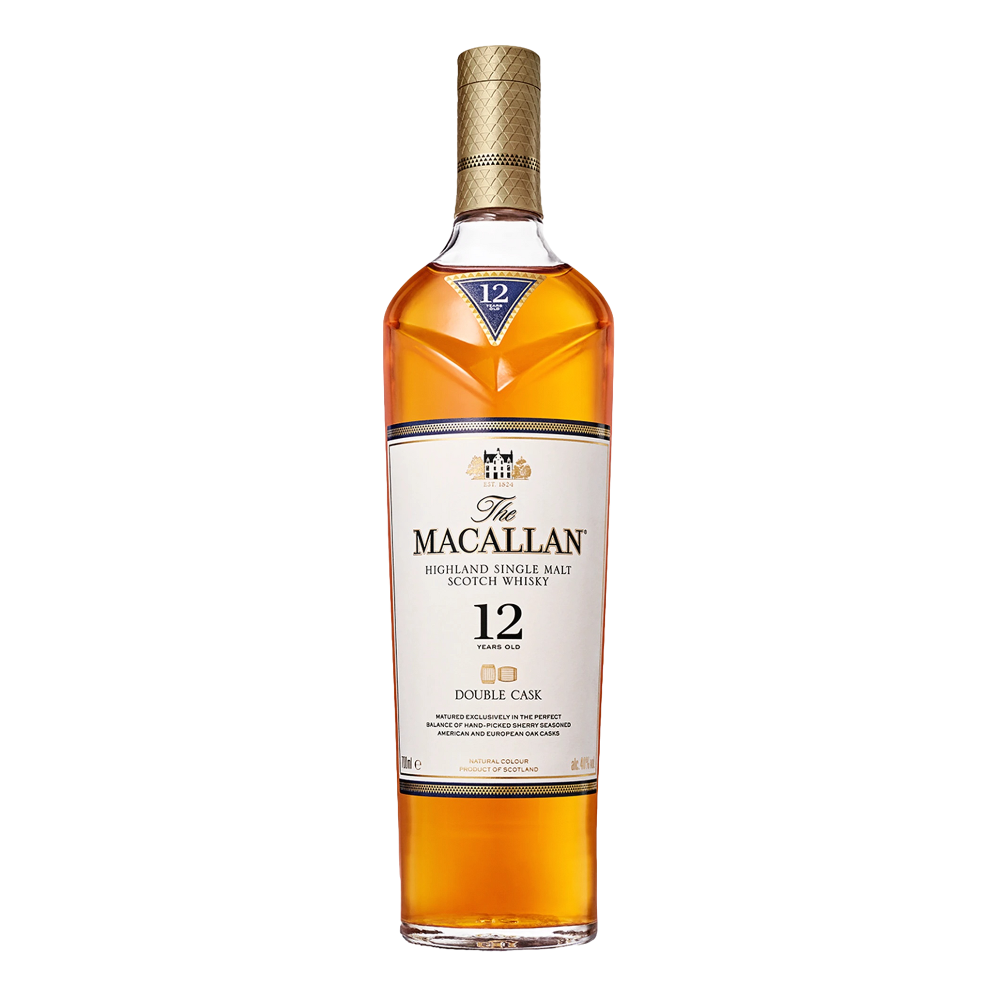 The Macallan Double Cask Scotch Whisky 12YO 700ml - Camperdown Cellars