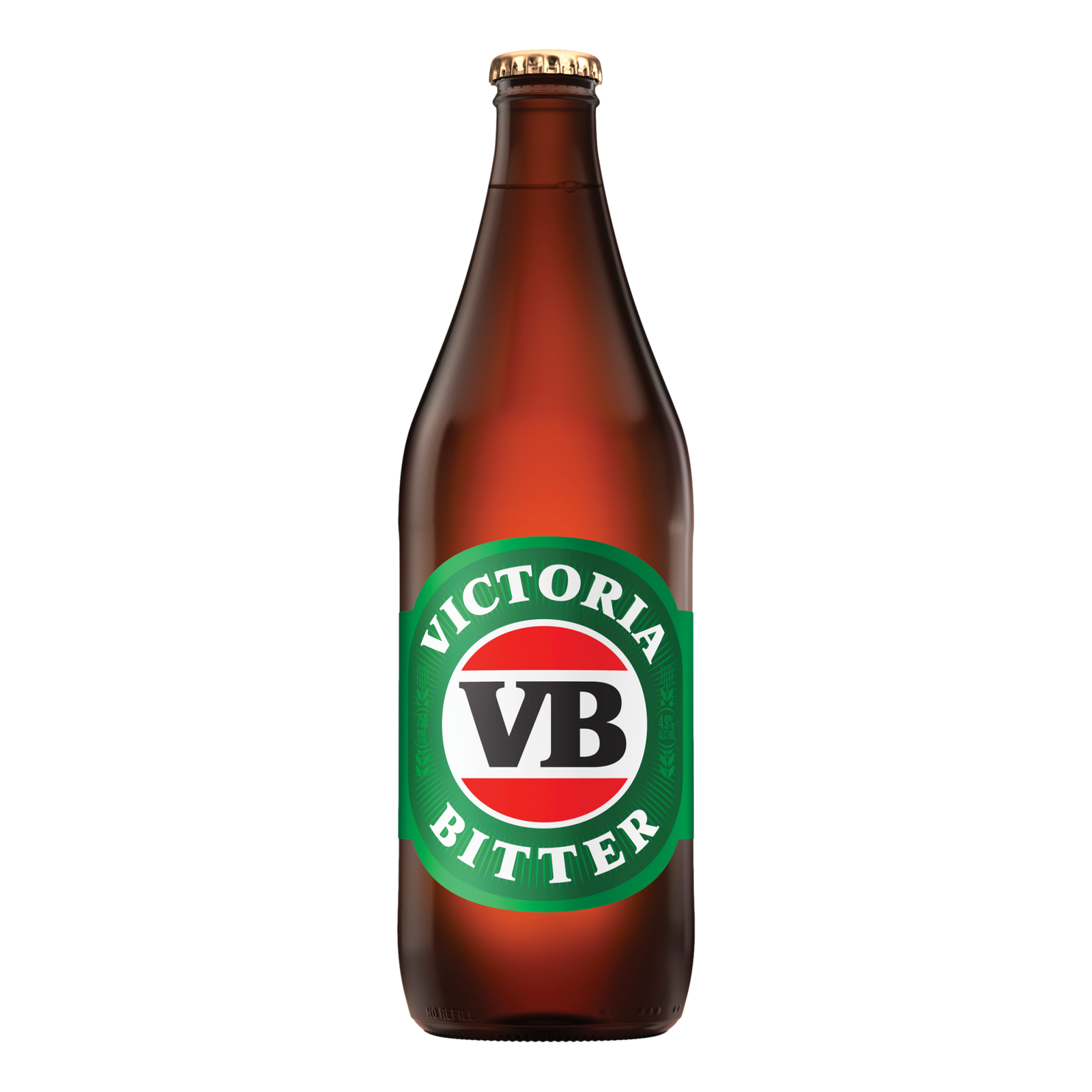 Victoria Bitter Lager 750ml Bottle Single