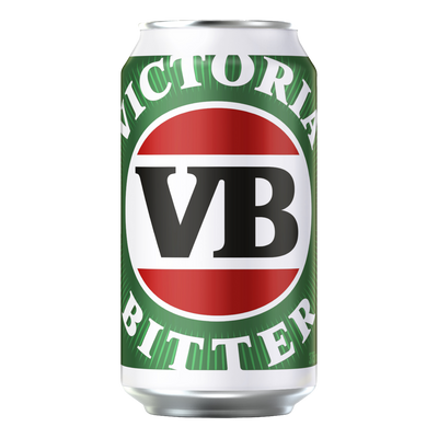 Victoria Bitter Lager 375ml Can 6 Pack