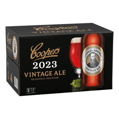 Coopers Extra Strong Vintage Ale 2023 7.5% 355ml Bottle Case of 24